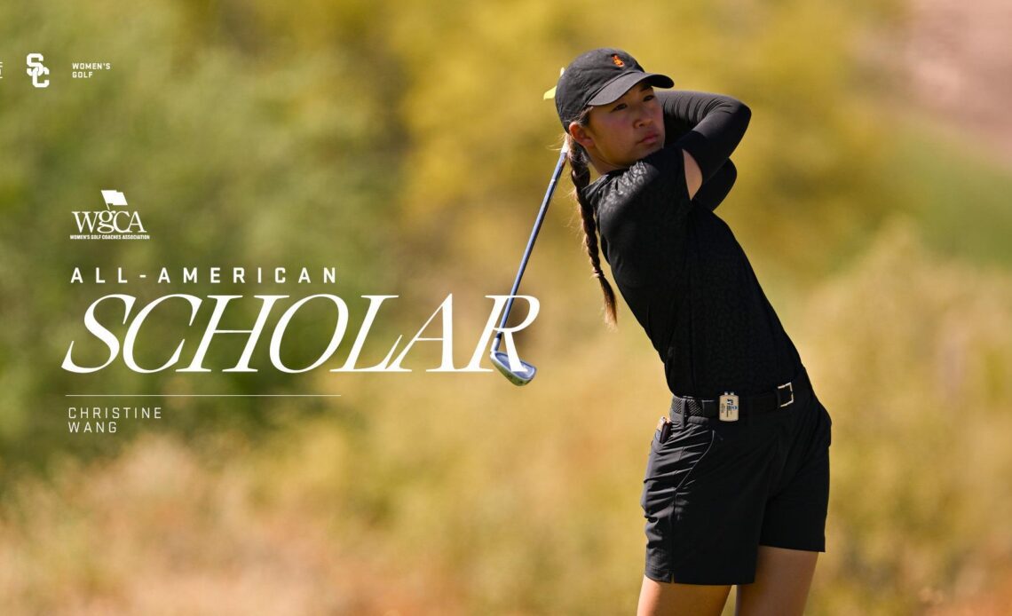 USC Women's Golf's Christine Wang Named WGCA All-American Scholar