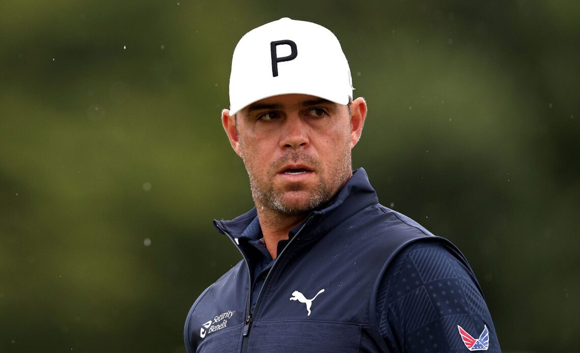 WATCH: Gary Woodland Clatters Fence With Golf Ball At Open Championship