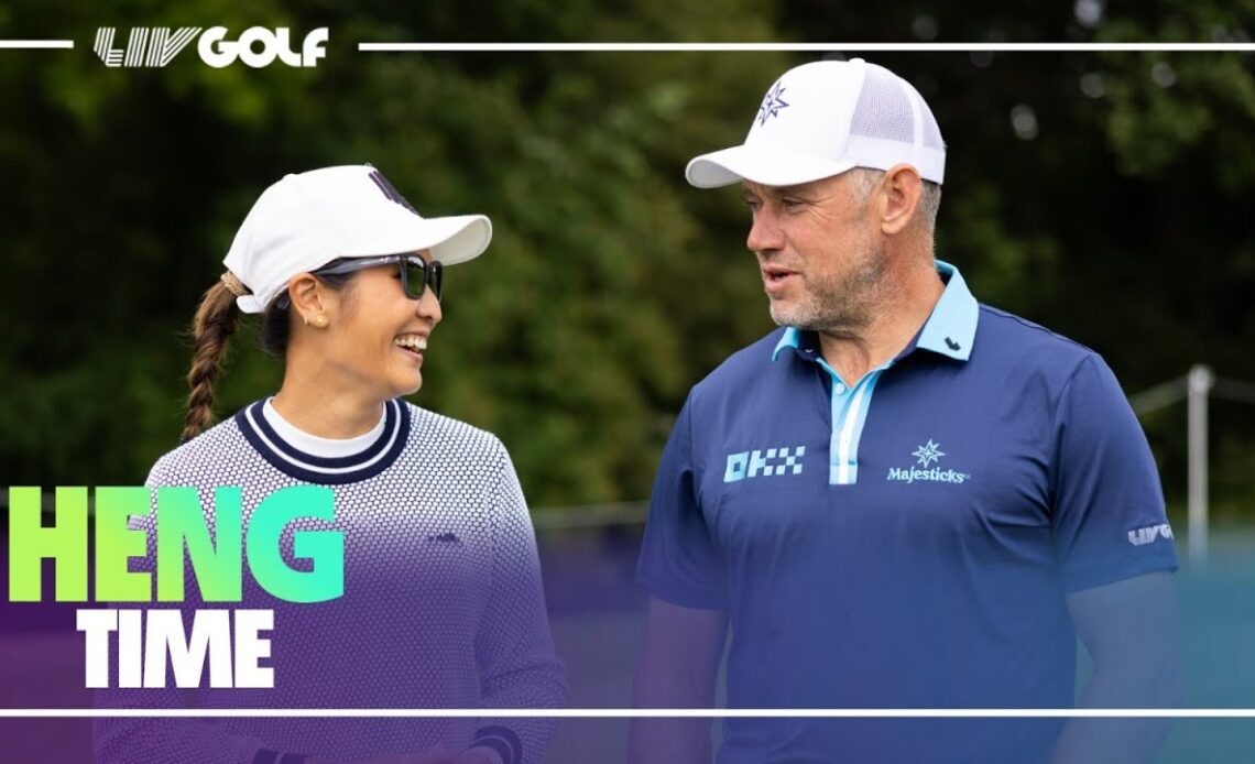 Westwood hilariously denied by caddie/wife | Heng Time with Su-Ann