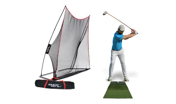 Rukket Sports Haack Golf Net with Tri Turf Mat Nets (Global Golf)