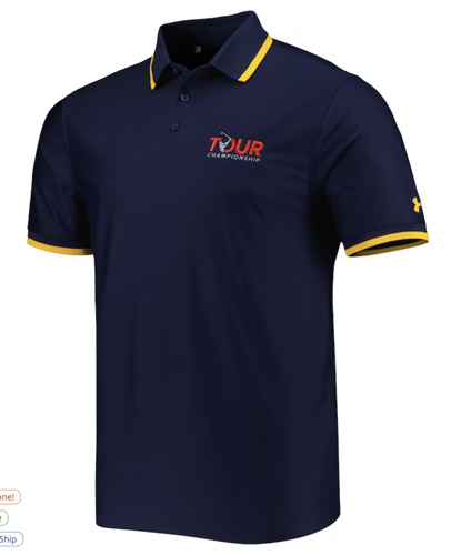 TOUR Championship Under Armour Playoff 2.0 Performance Pique Polo