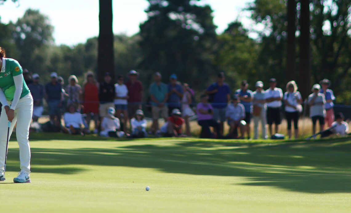 Will there be more drama during Day 2 of the AIG Women's Open at Walton Heath