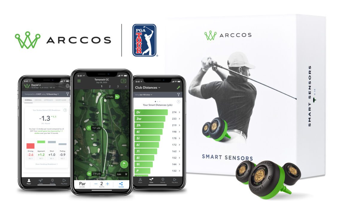 Arcoss Announces Partnership With PGA Tour And Investment From Major Golf Brands