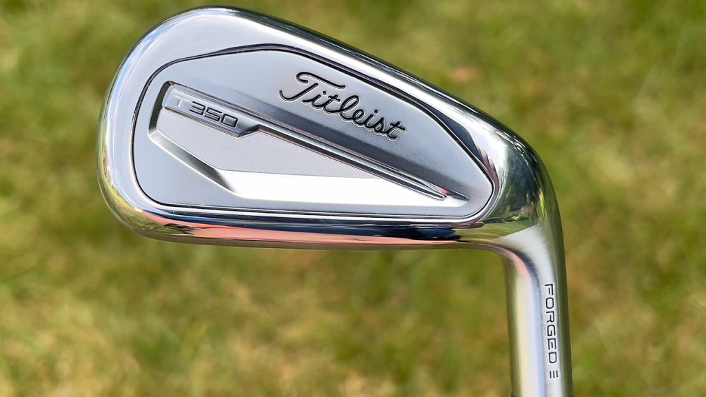 Discover the new Titleist T350 irons for 2023