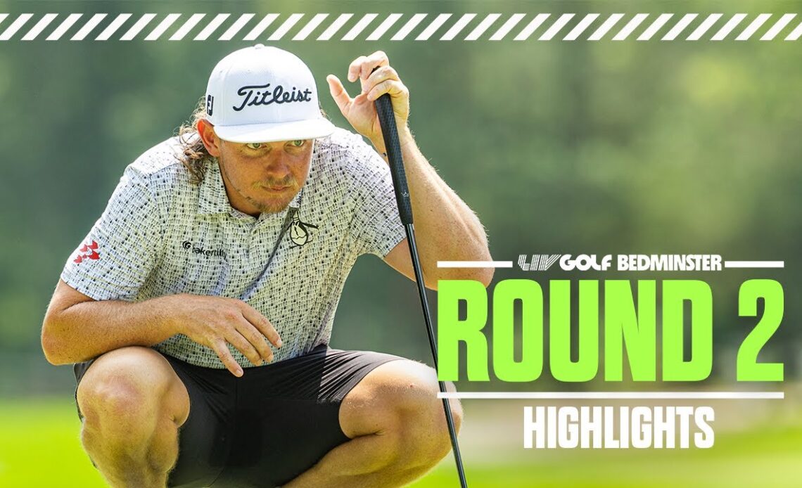 Full Highlights: Cam sets the pace on Day 2 | LIV Golf Bedminster