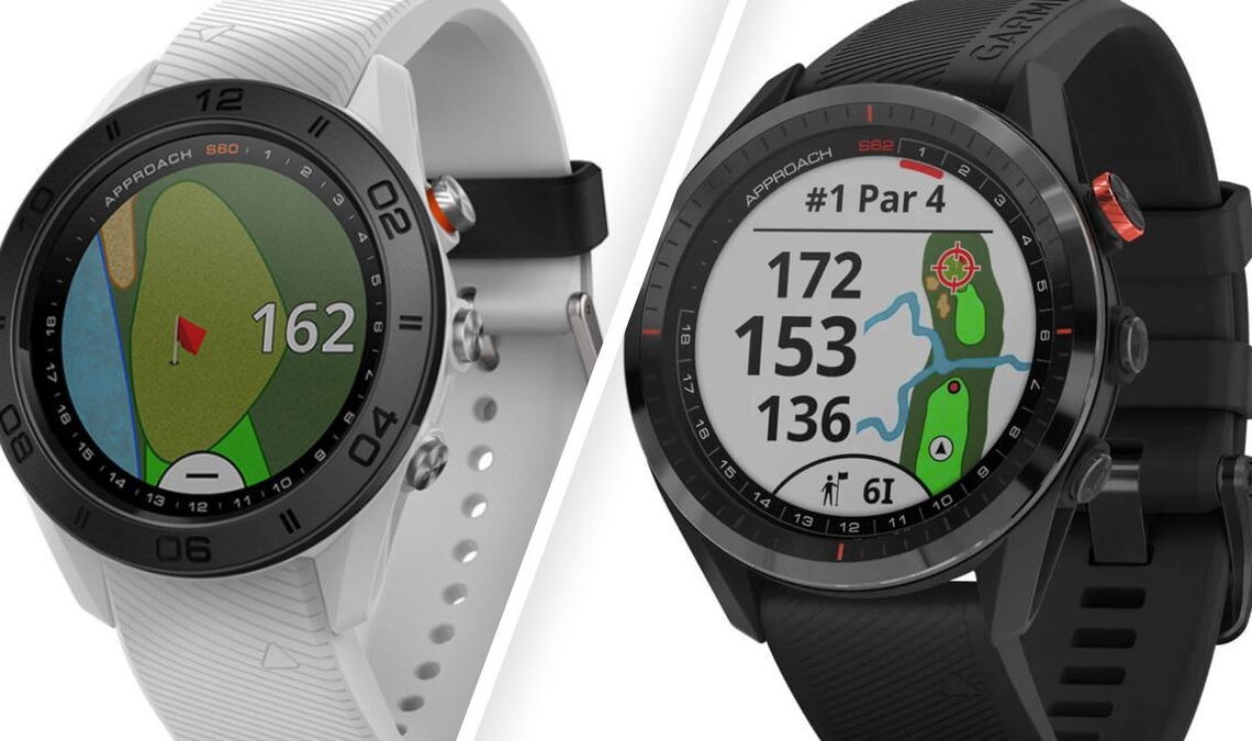 Garmin Approach S60 vs S62 GPS Watch