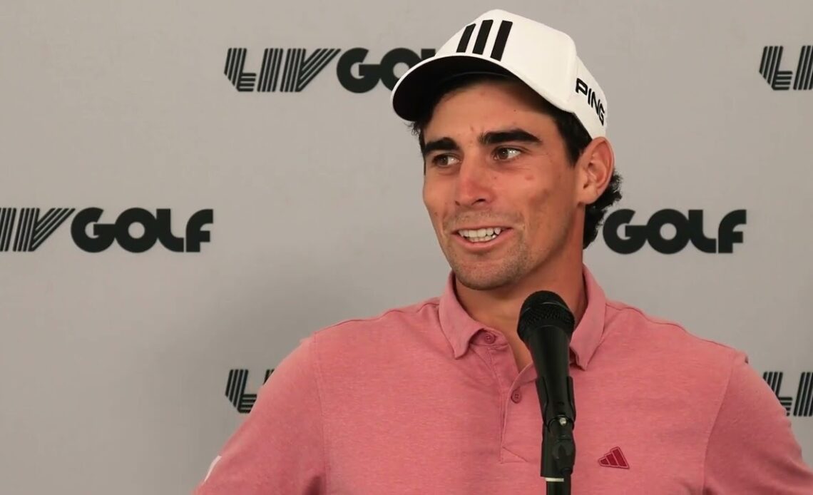 Guess who's back? Past champs meet the media | LIV Golf Greenbrier