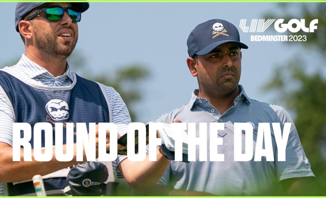 Highlights: Lahiri cards 9 birdies in Round 2 | LIV Golf Bedminster