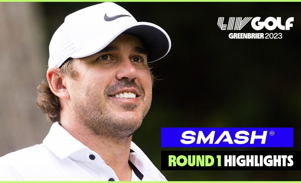 Highlights: Smash GC grabs team lead on Day 1 | LIV Golf Greenbrier