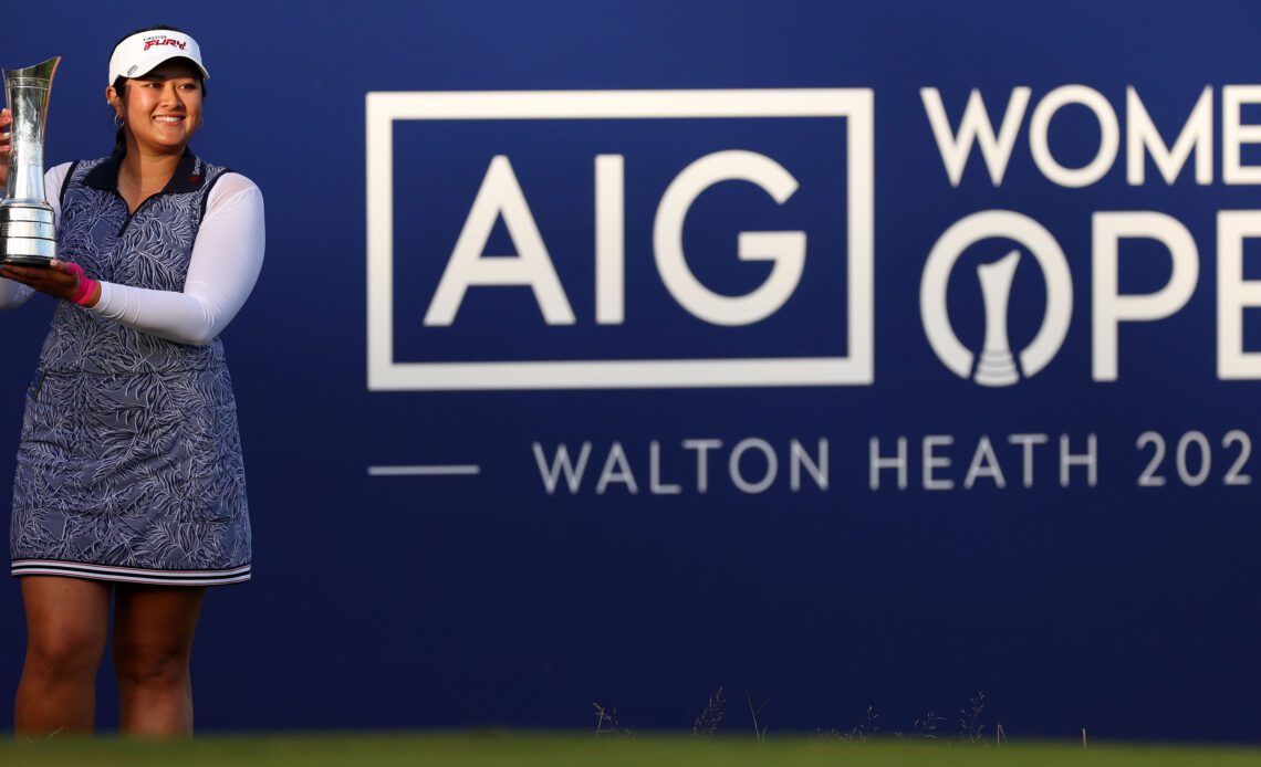 'I Didn't Know If I Could Ever Win Again' - Vu Celebrates 'Amazing' AIG Women's Open Victory