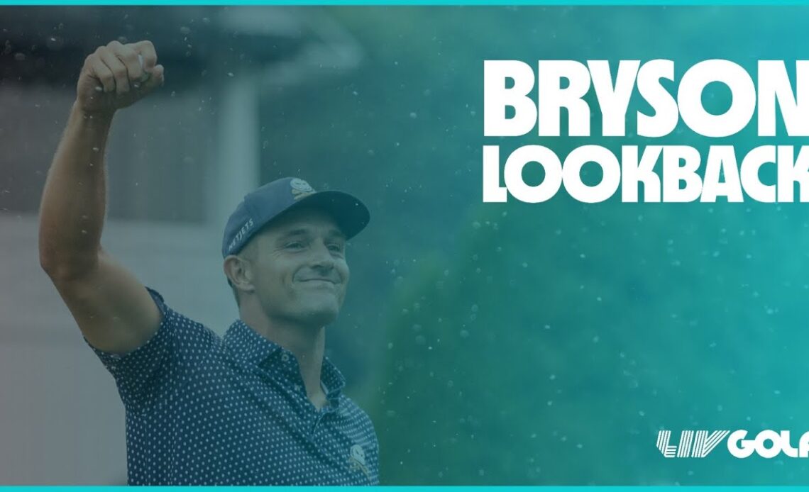 I got to be dreaming: Bryson reflects on historic 58 | LIV Golf Greenbrier