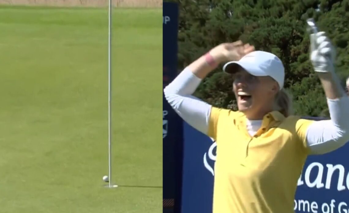 Maja Stark Makes Hole-In-One At Women's Scottish Open