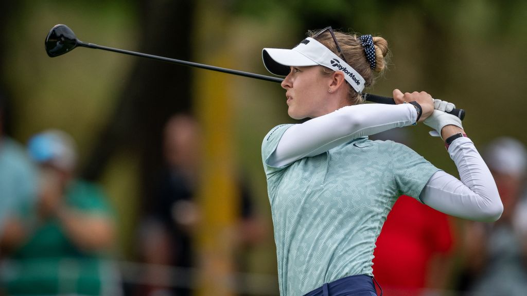 Nelly Korda shoots 65 in opening round at Portland Classic