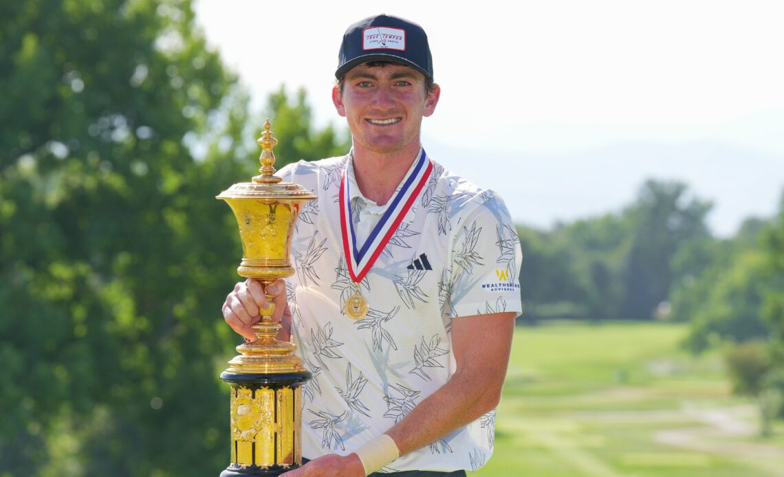 Nick Dunlap Equals Tiger Woods Record With US Amateur Victory Over Neal Shipley