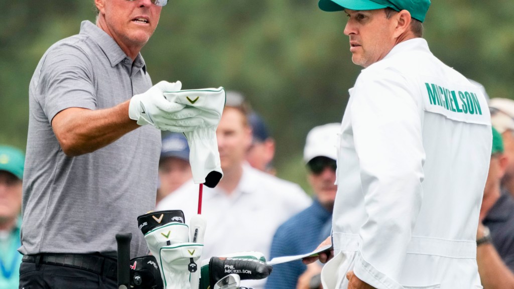 Phil Mickelson tells wild story of stealing sign from Augusta National