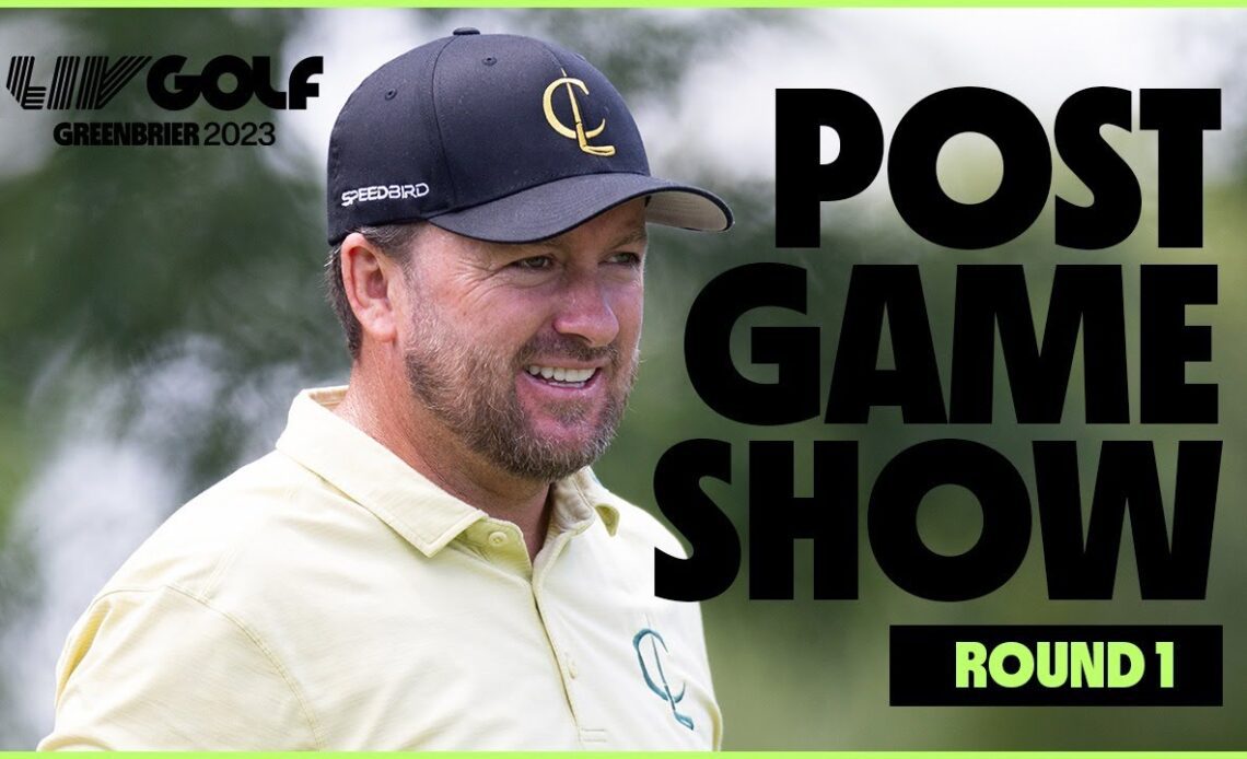 Round 1 Postgame Show: G-Mac joins the booth | LIV Golf Greenbrier