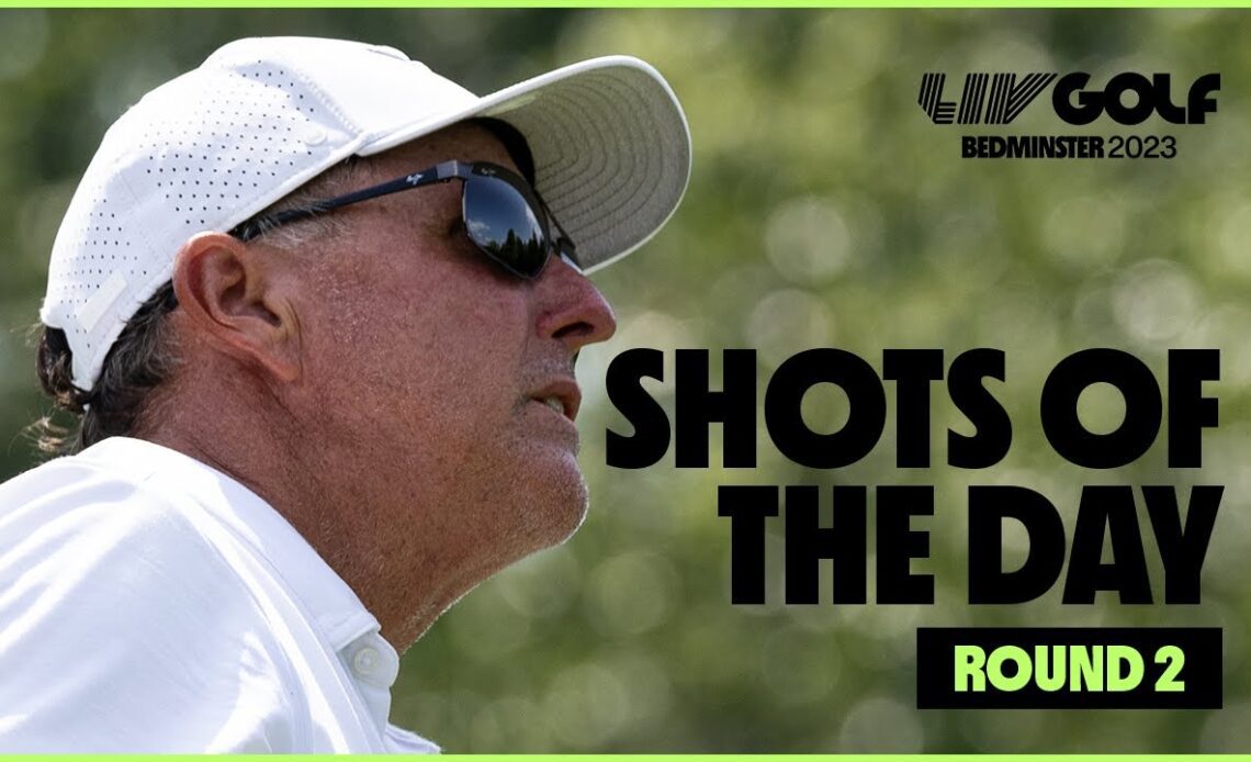 Shots of the day: Classic Lefty on display | LIV Golf Bedminster