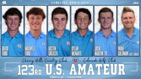 Six Tar Heels Competing In U.S. Amateur