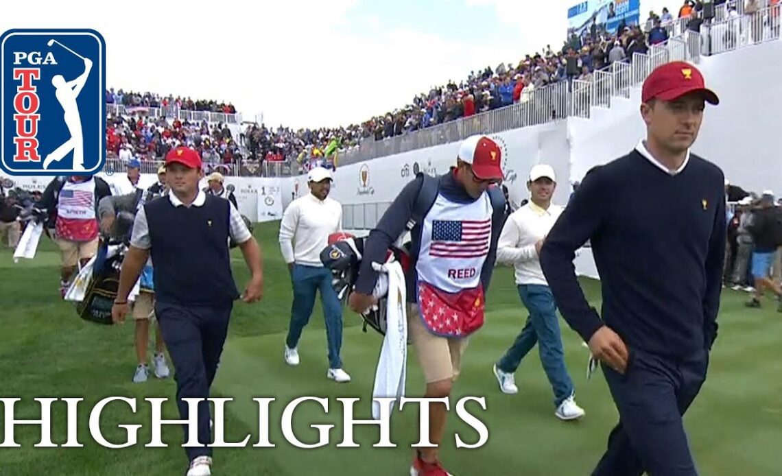 Spieth, Reed extended highlights | Day 3 | Presidents Cup