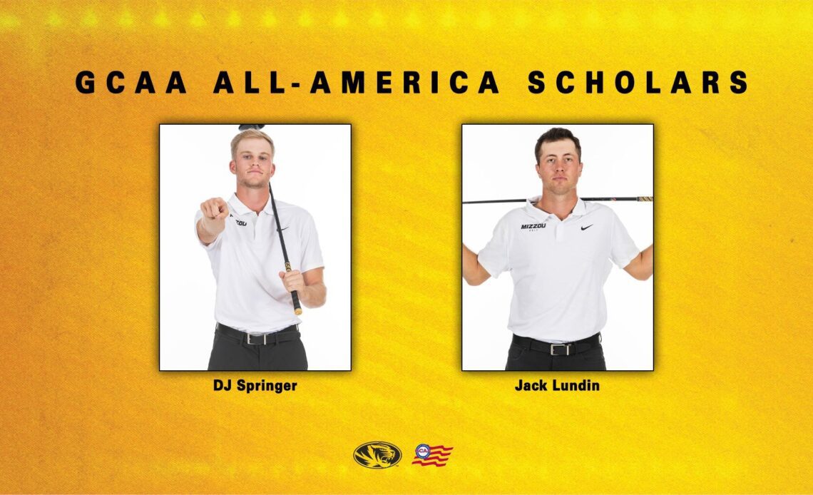 Springer and Lundin Earn GCAA All-America Scholar Honors