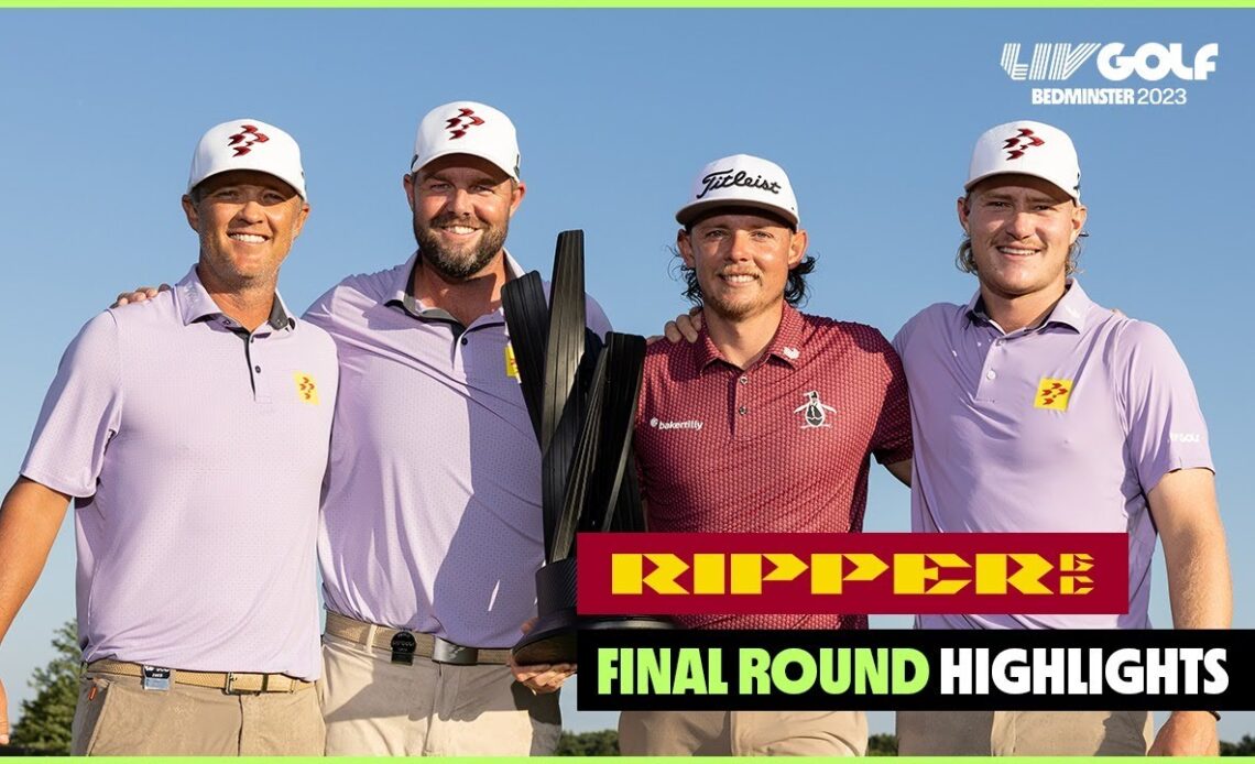 Team Highlights: Ripper GC Cruises to title | LIV Golf Bedminster