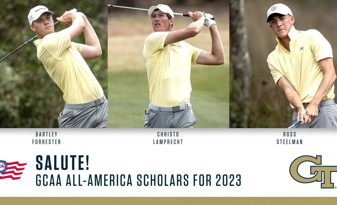 Three Jackets Named Golf All-America Scholars – Men's Golf — Georgia Tech Yellow Jackets
