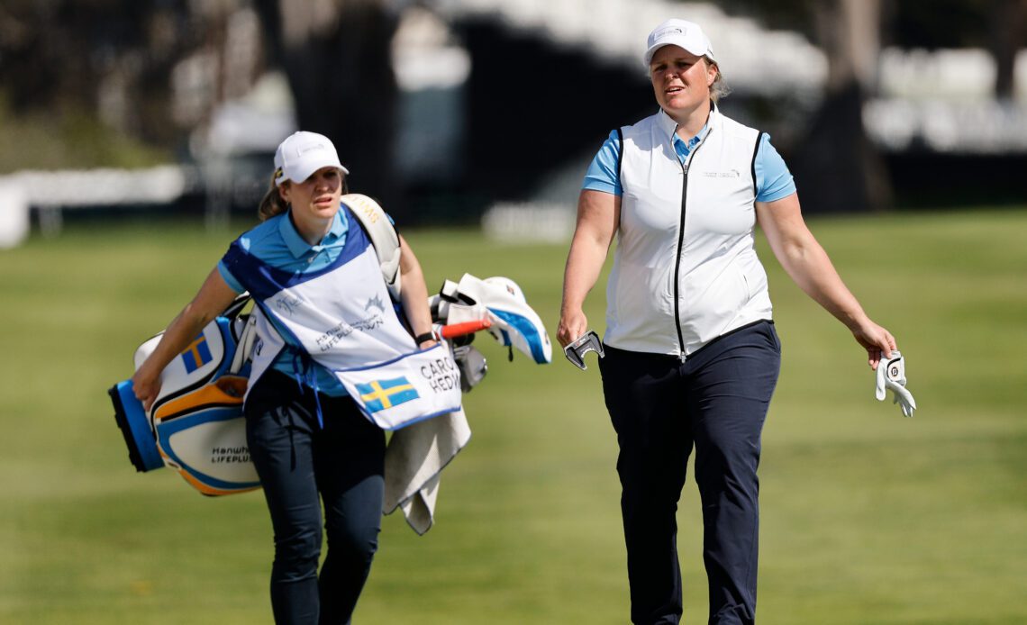 Who Is Caroline Hedwall’s Caddie?