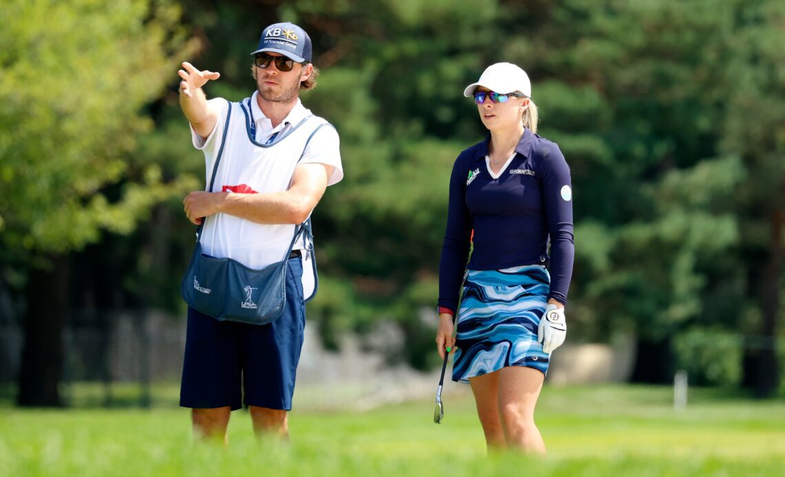 Who is Jodi Ewart Shadoff's Caddie?