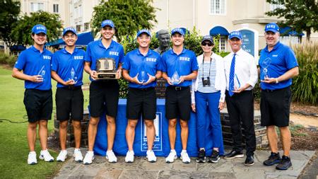 Blue Devils Claim Rod Myers Invitational Team Title, Sample Ties for Third