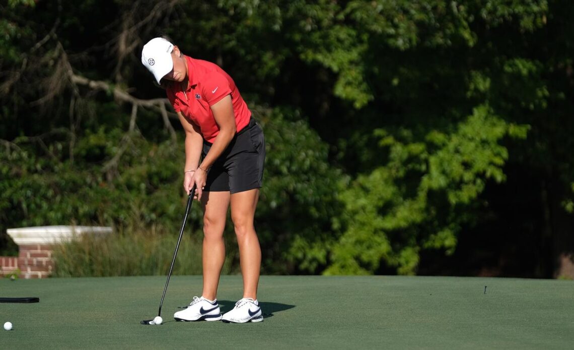 Caitlyn Macnab Named SEC Women’s Golfer of the Week