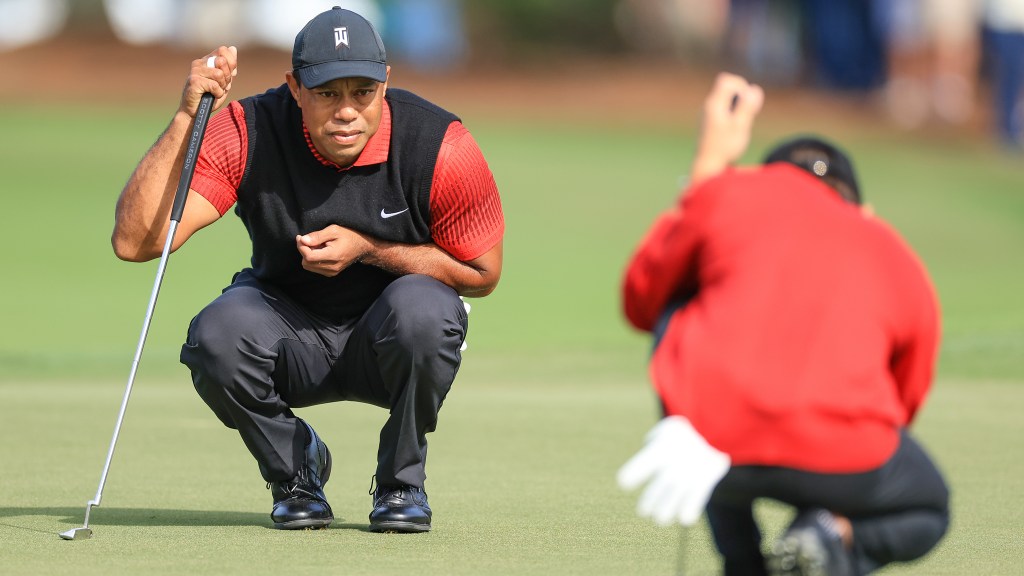 Charlie Woods wins Notah Begay golf event with dad Tiger as his caddie