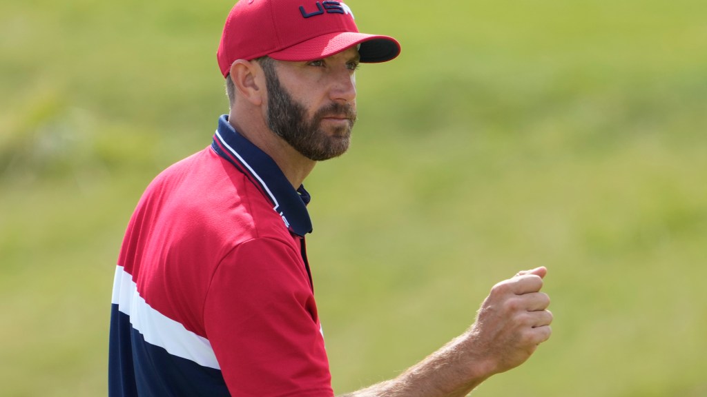 Dustin Johnson believes he should be a member of U.S. Ryder Cup team