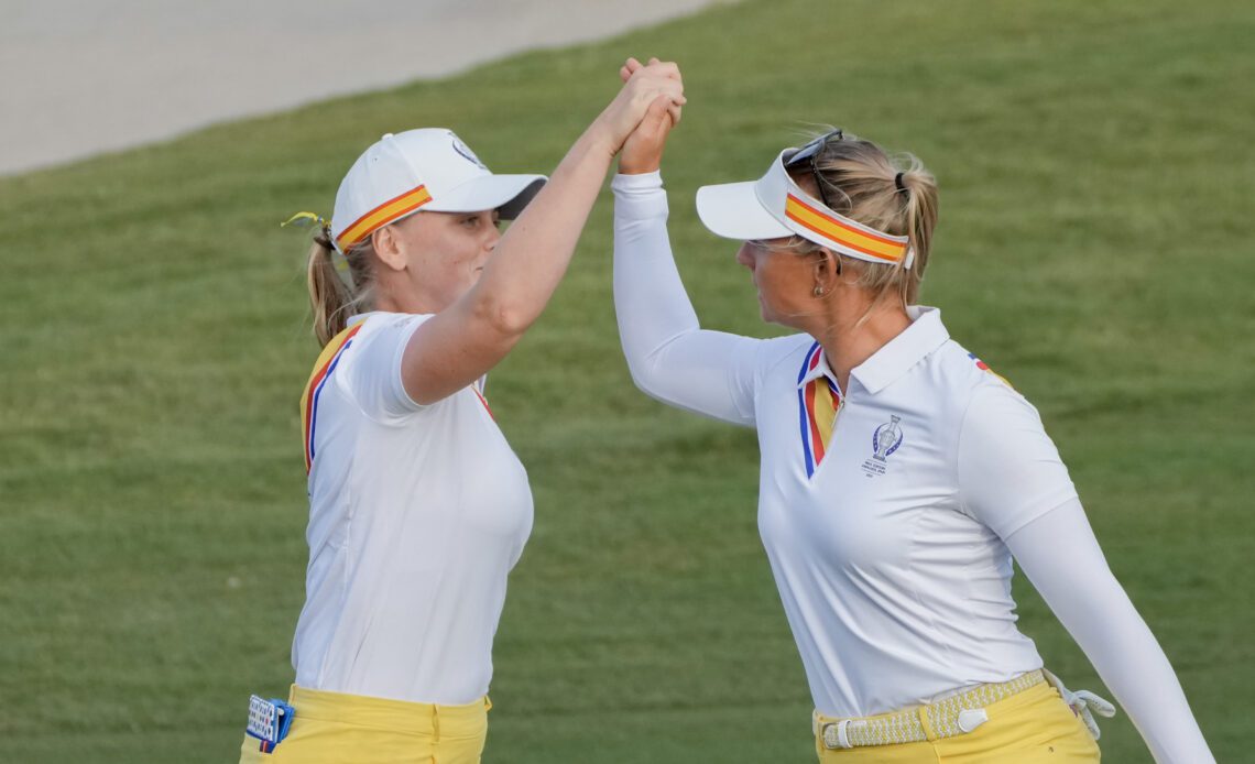 EMILY PEDERSEN HITS SECOND HOLE-IN-ONE IN SOLHEIM CUP HISTORY