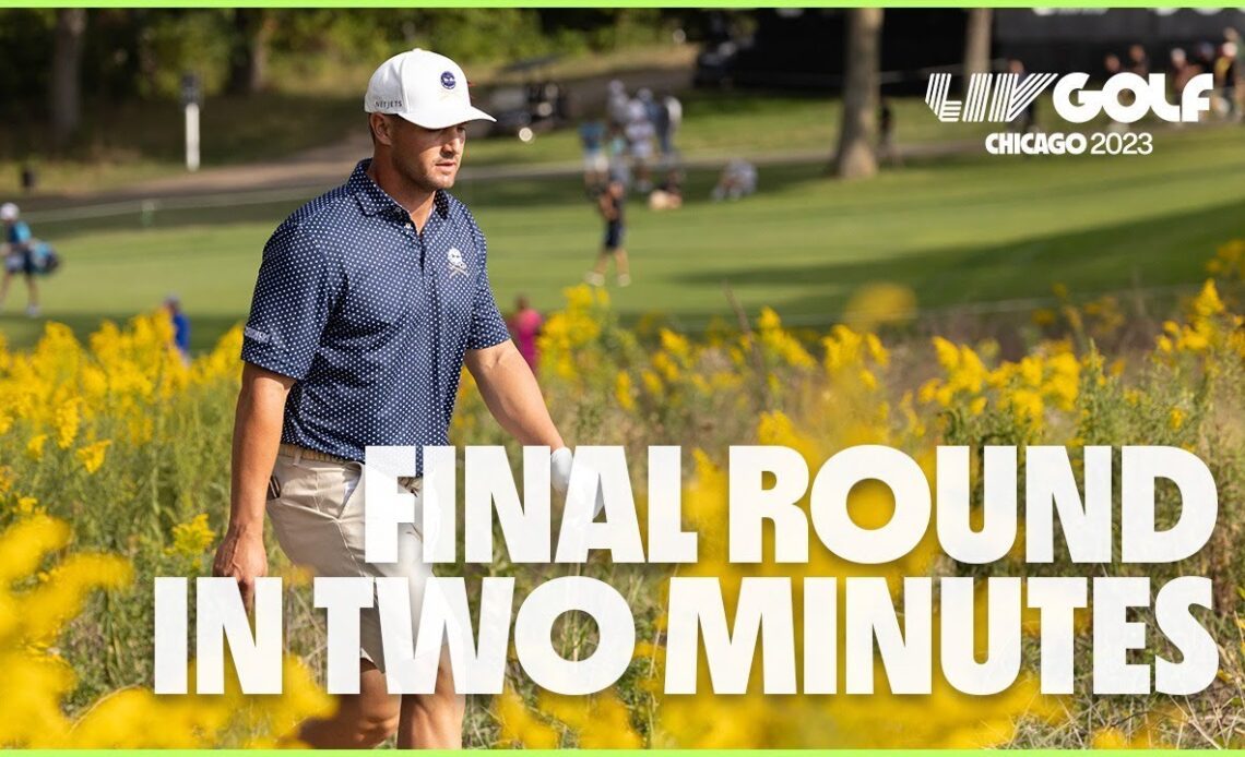 Highlights: Final Round in Two Minutes | LIV Golf Chicago