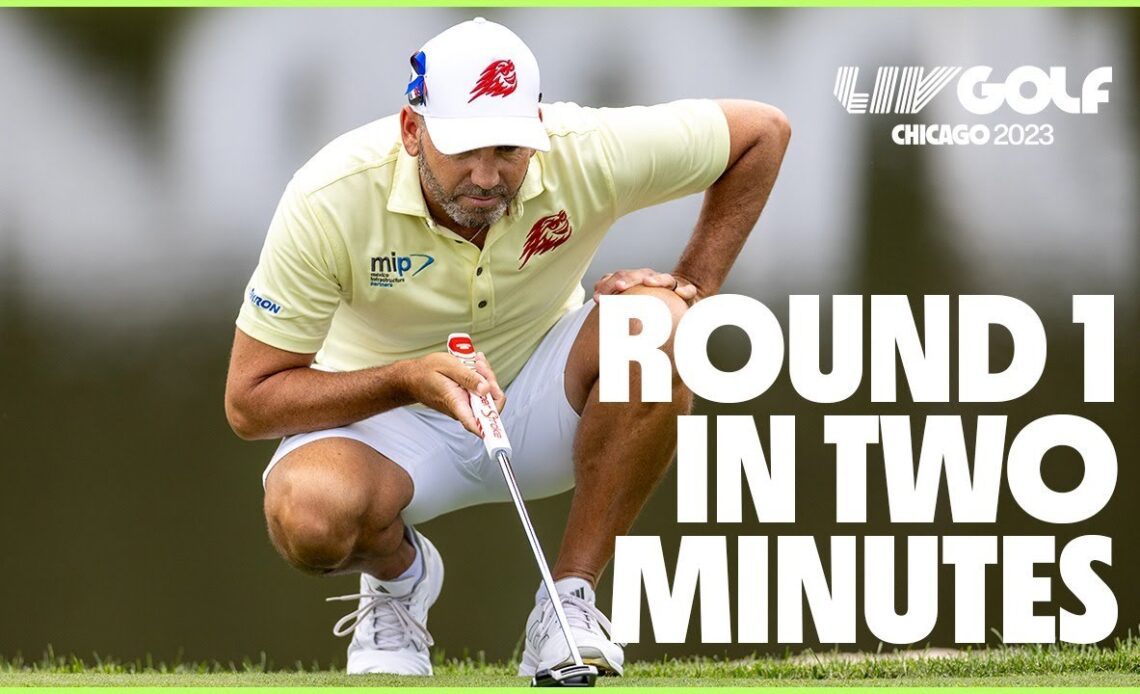 Highlights: Round 1 in Two Minutes | LIV Golf Chicago