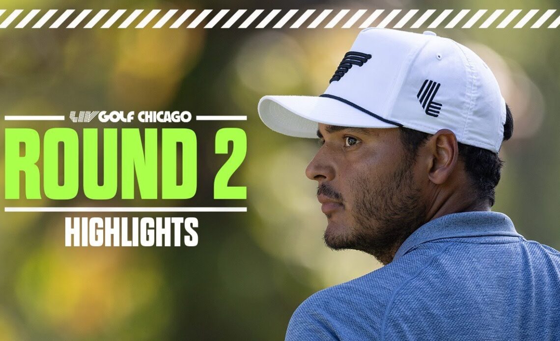 Highlights: Torque's Muñoz grabs lead in Round 2 | LIV Golf Chicago