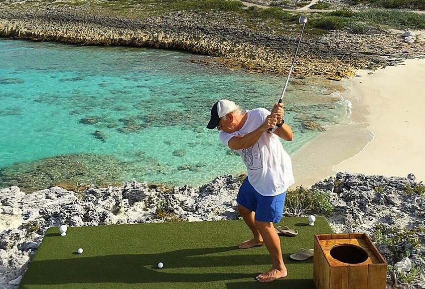 Jimmy Buffett loved golf almost as much as he loved the beach