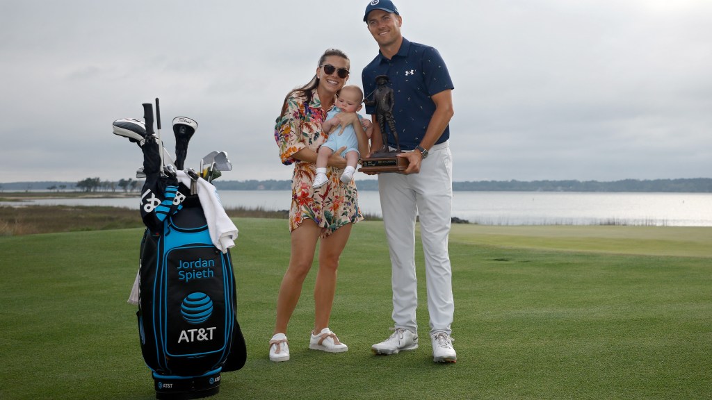 Jordan Spieth baby Sophie in social media post VCP Golf