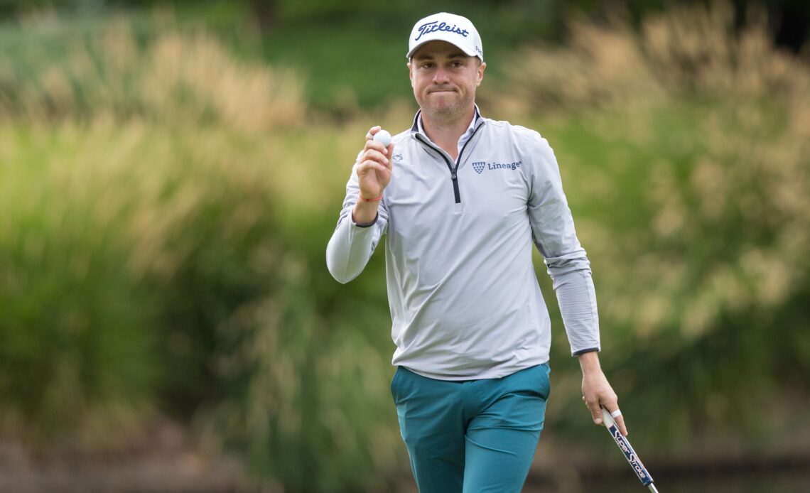 Justin Thomas In Contention At Fortinet Championship Ahead Of Ryder Cup