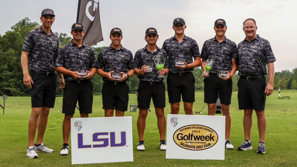 LSU Tigers win season-opening college golf event at Dalhousie