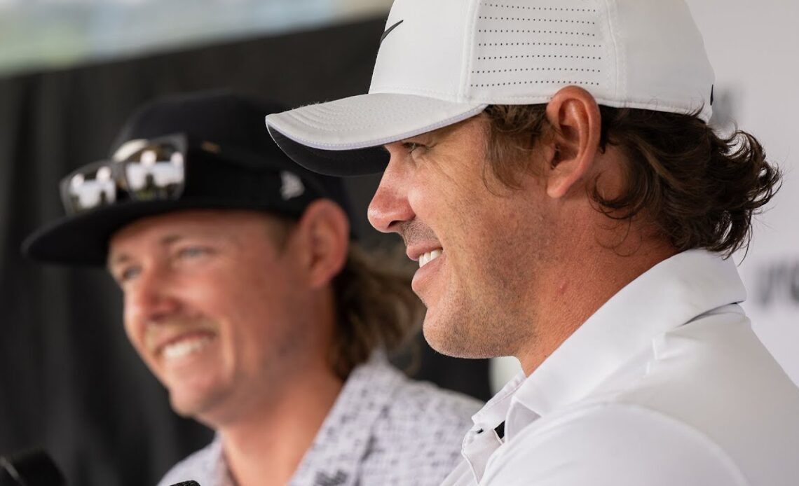 Meet the press: Smith, Koepka talk Windy City | LIV Golf Chicago