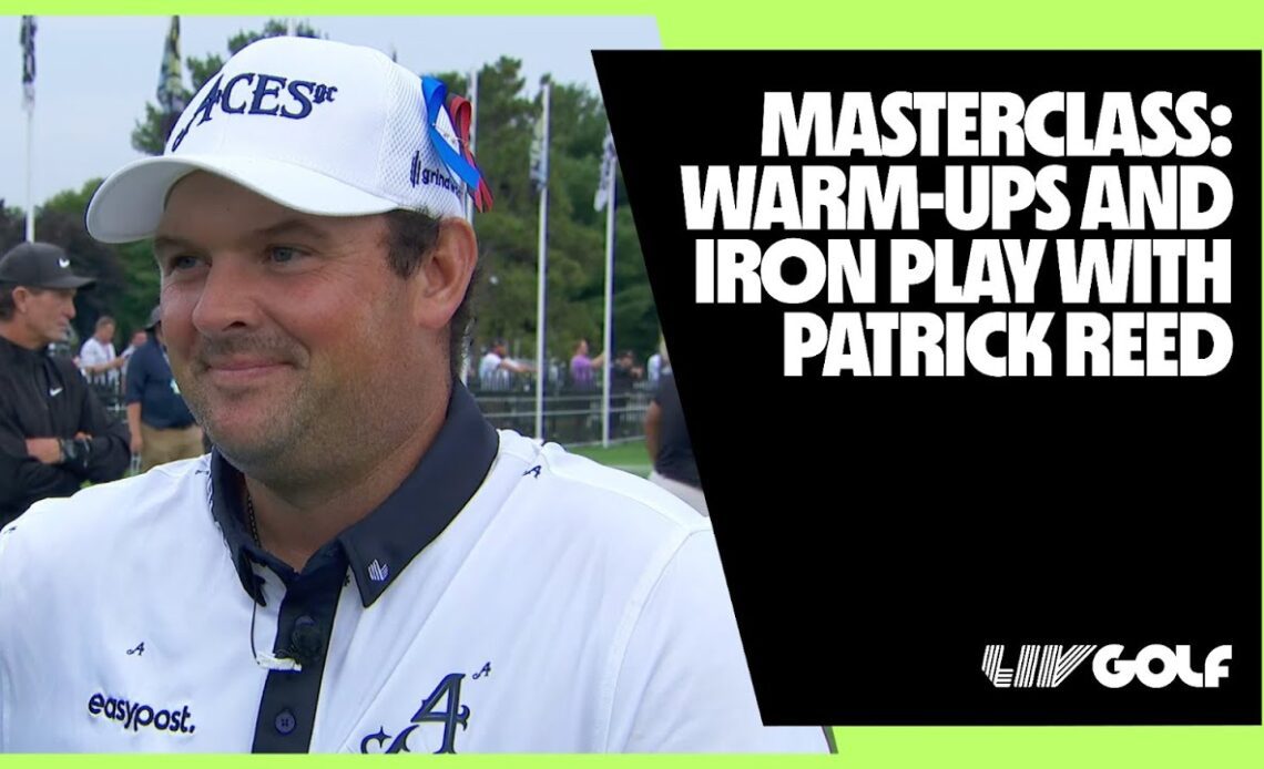Patrick Reed's Masterclass on the Range | LIV Golf Chicago