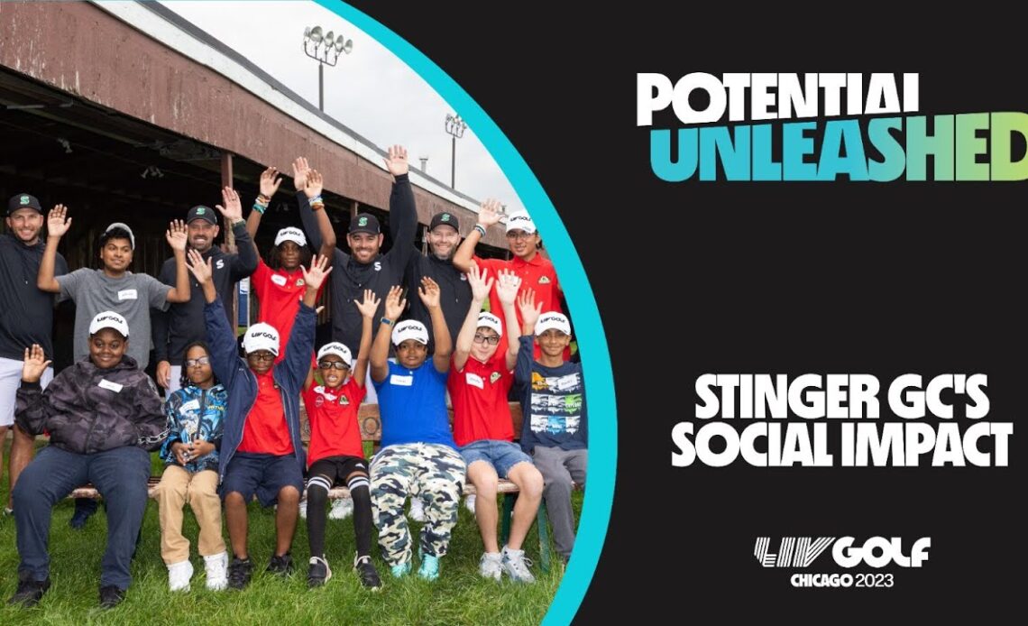 Potential Unleashed: Stinger GC hosts Windy City kids | LIV Golf Chicago
