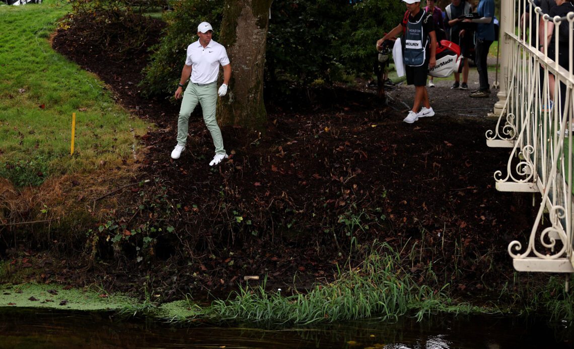 Rory McIlroy Finds Water Four Times In Irish Open Final Round