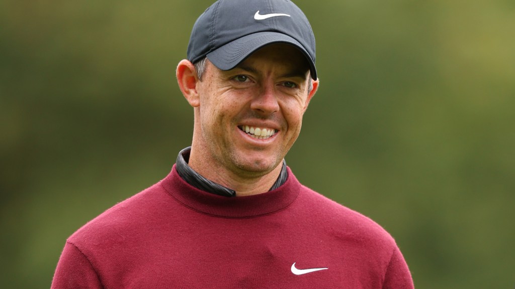 Rory McIlroy impressed by European Ryder Cup rookie Ludvig Aberg