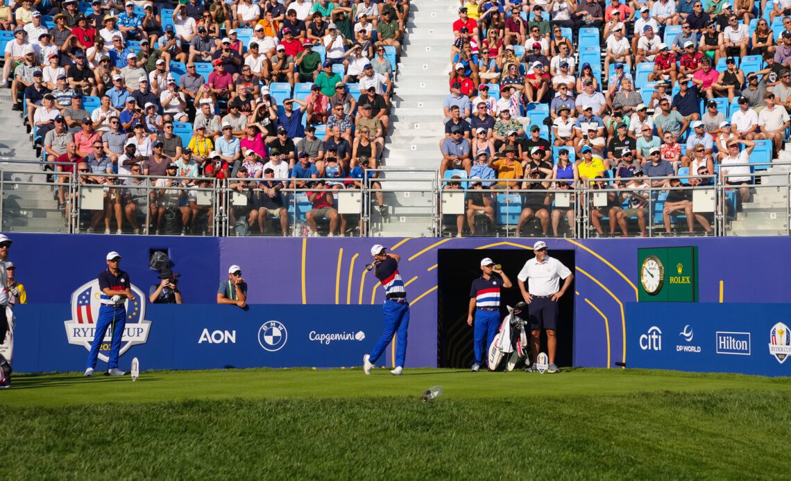 Ryder Cup All Star Match 2023 - Live Updates As Djokovic, Sainz, Cruz & Bale Among Stars Teeing It Up