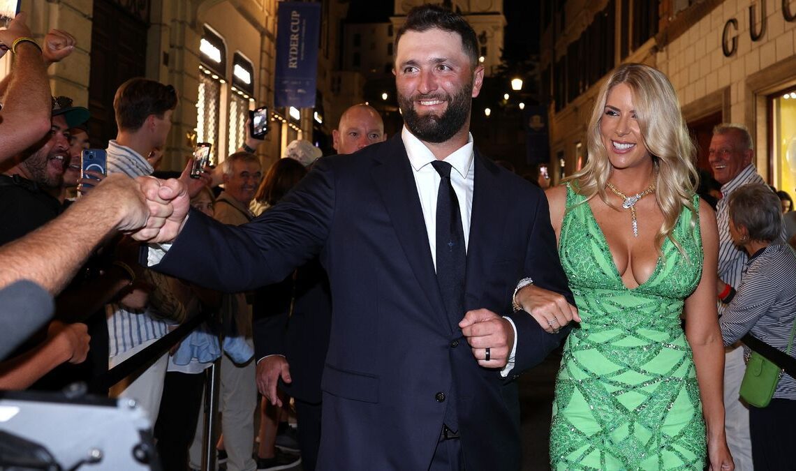 Ryder Cup Players And WAGs Get Dressed Up For Spectacular Rome Gala
