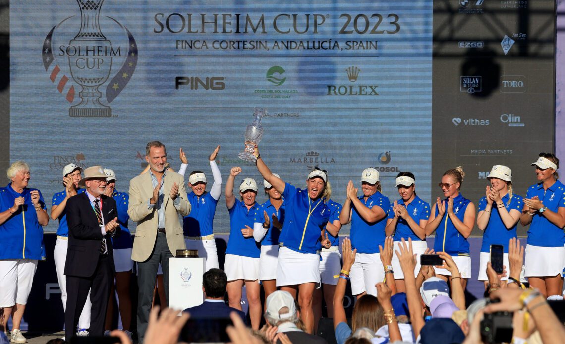 Social Media Reacts To Team Europe Retaining Solheim Cup