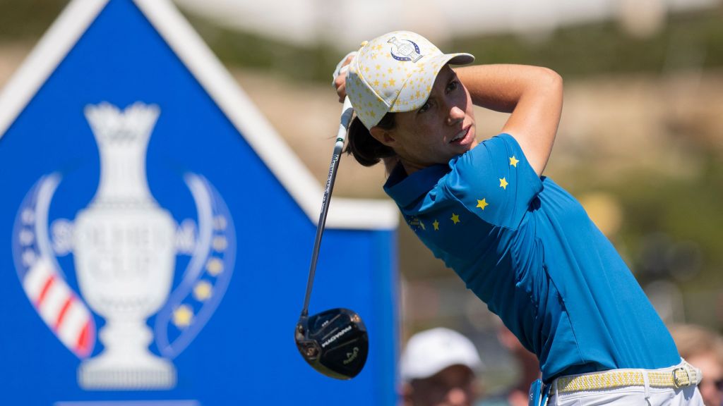 Spain’s Carlota Ciganda delivers as Europe retains the Solheim Cup