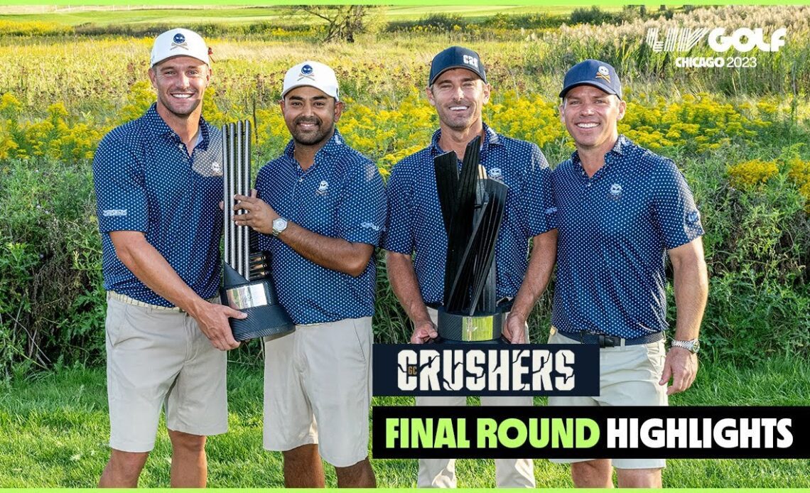 Team Highlights: Crusher vs. Crusher on way to podium | LIV Golf Chicago